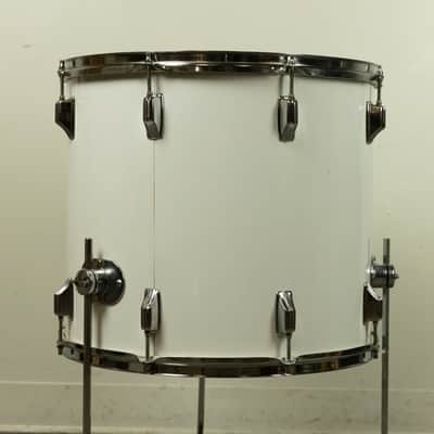 1970s Rogers 16x18" New England White "Big R" Floor Tom image 6
