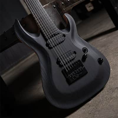 Cort KX707 EverTune 7-String - Open Pore Black image 4