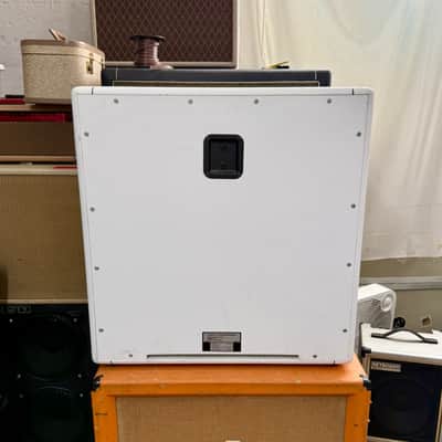 Hiwatt SE-4123 Guitar speaker Cabinet - White 412 Fane blue Alnico 75 watt axa 300 watt 16 ohm image 2