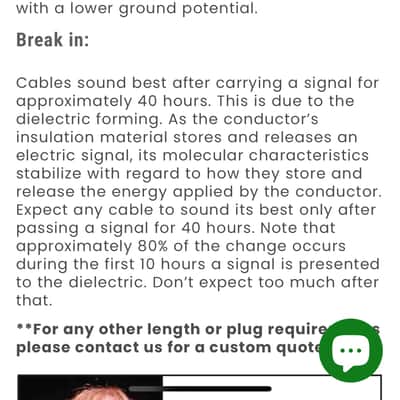 4x6’’+1x12’’+1x15’’ Evidence Audio Lyric HG Patch Cable image 6