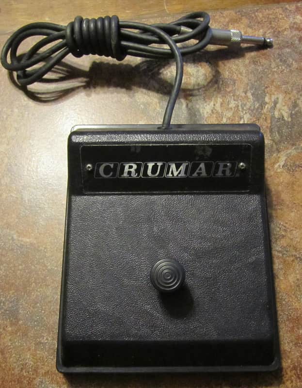 Vintage Crumar Synthesizer Sustain Pedal Footswitch image 1