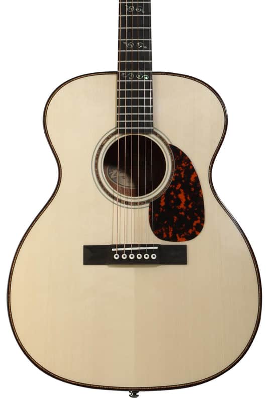 Larrivee OM-24 Mahogany Vintage Series Acoustic Guitar - Satin Natural image 1