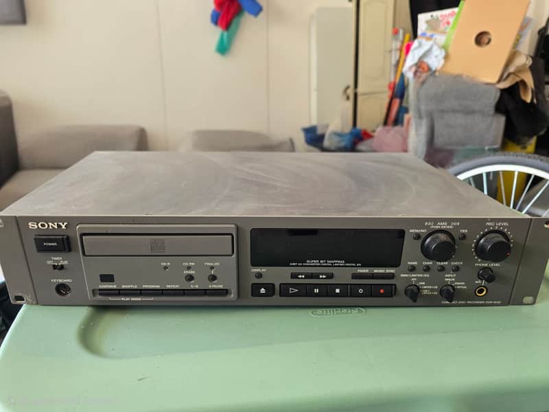 Sony CDR-W33 Professional Compact Disc Recorder - Made in Japan - Vintage 2001 - SERVICED image 1