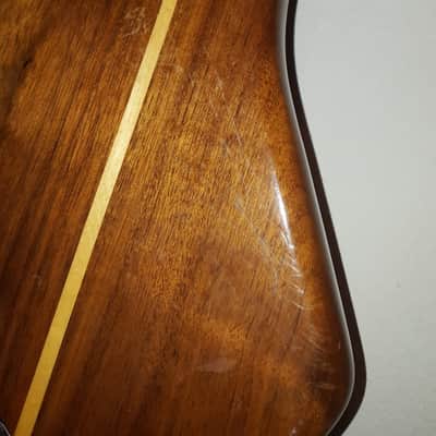 Kramer XL-8 1980 Clear / Brown Rare EMG w/ OHSC image 13