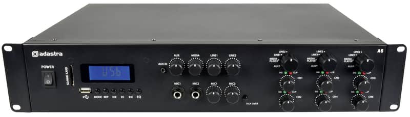 Adastra A6 Tri Stereo Amplfier 6x200W Bild 1