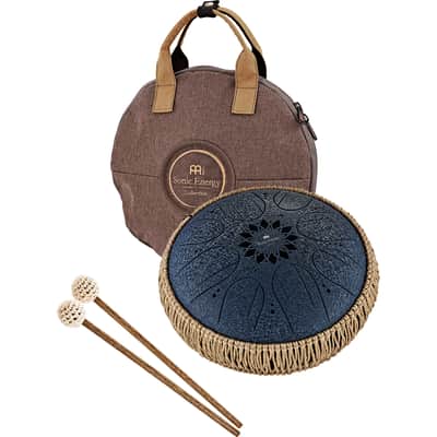 Meinl Sonic Energy Medium Octave Steel Tongue Drum C Minor Navy image 2