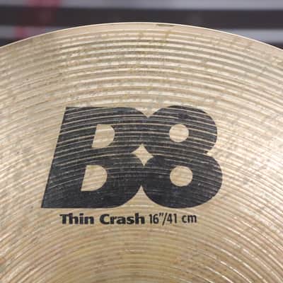 Sabian 16" B8 Thin Crash Cymbal image 2