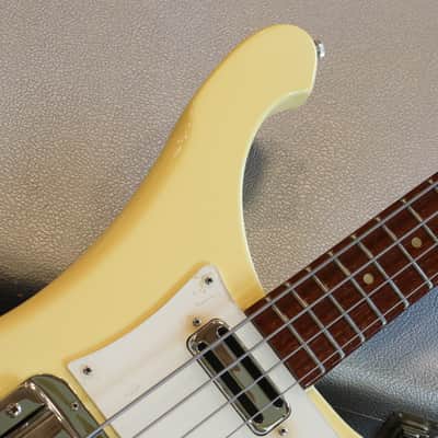 Case Queen! Rickenbacker 4001CS Chris Squire Electric Bass Signature White + OHSC image 3