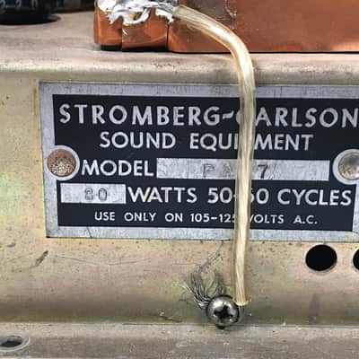 Stromberg-Carlson PA-7 Tube Power Supply image 5