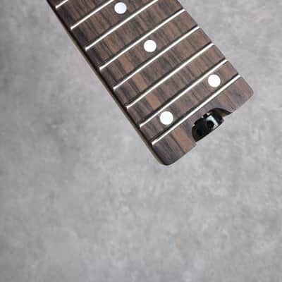 6-String Roasted Maple Headless Guitar Neck with Rosewood fretboard, 24-Frets image 4