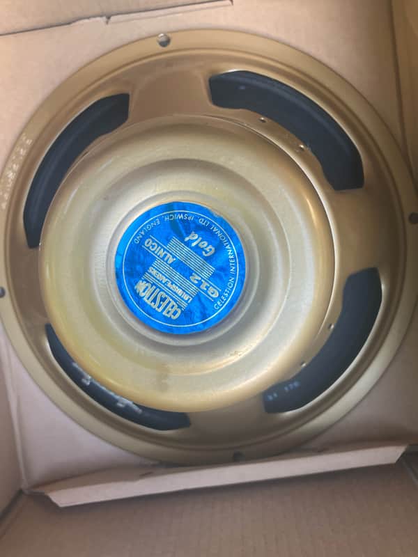Celestion G12 Alnico Gold 12" 16 ohm image 1