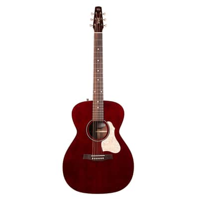 Seagull M6 Limited Edition CH EQ Acoustic Electic Guitar w/Bag - Ruby Red image 2