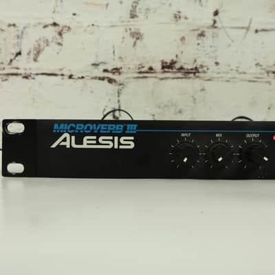Vintage Alesis MicroVerb III Digital Reverb & Delay Rack Unit image 2