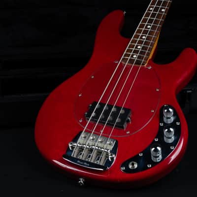 Ernie Ball Music Man Sting Ray 2 EQ 1988 - Transcluent Red image 17