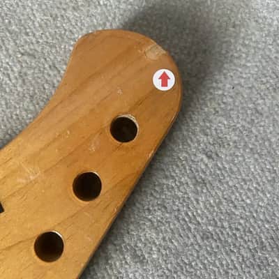 Eko Maple Wood Guitar Strat Style Neck, Rosewood Fingerboard 22 Frets image 8
