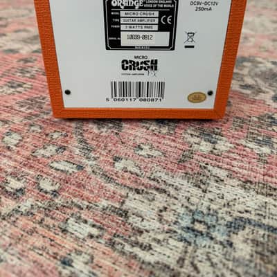 Orange CR3 Micro Crush Pix 3w Guitar Combo 2009 - 2017 - Orange image 3