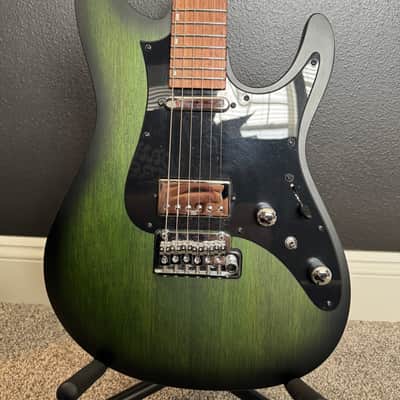 Ibanez EH10-TGM Erick Hansel Signature 2019 - Present - Transparent Green Matte image 1