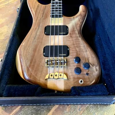 Alembic Elan IV bass guitar c 1992 Natural original vintage USA 4 image 1