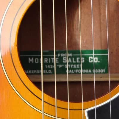 Mosrite Balladeer 1968 3 Tone Sunburst image 13