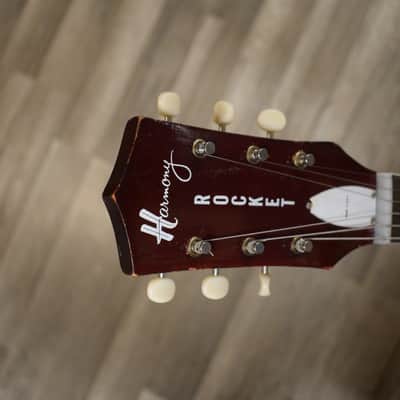 Harmony H53/1 Rocket 1968 - 1971 - Red Sunburst image 3