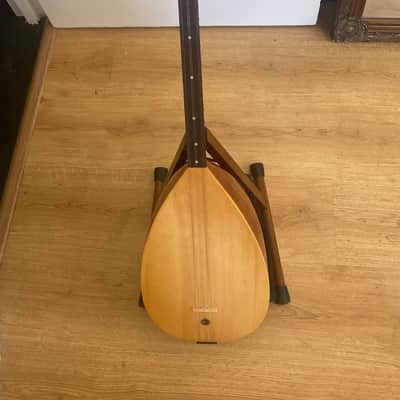 Erdal Erzincan Saz Evi Long-Neck Baglama (Uzun Sap) 2017 - Premium Juniper Bowl image 5
