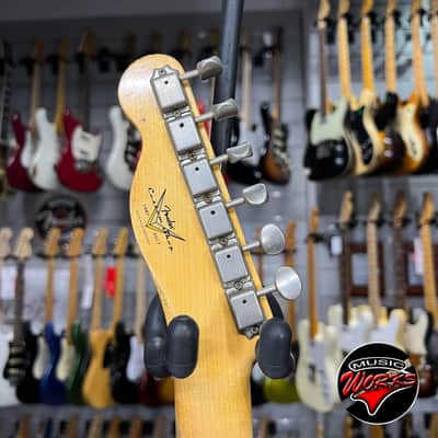 Fender   Custom Shop 53 Telecaster Relic Sunburst image 6
