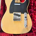 Fender Custom Shop 1952 Time Machine Relic Telecaster - Aged Nocaster Blonde