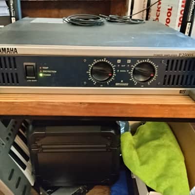 Yamaha P2500S Power Amplifier 2010s - Blue / Silver image 2