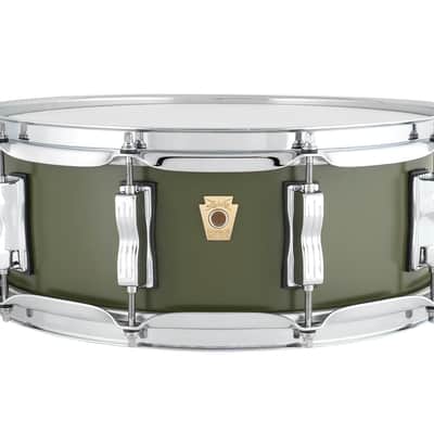 Ludwig *Pre-Order* Classic Maple Heritage Green 5x14" Kit Snare Drum | Made in the USA | Special Order | Authorized Dealer image 1