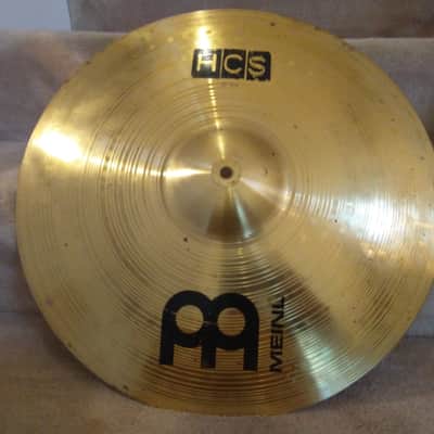 Meinl HCS cymbal set: 20 Ride, 16 crash, 14 hi hats matched set clean condition image 2