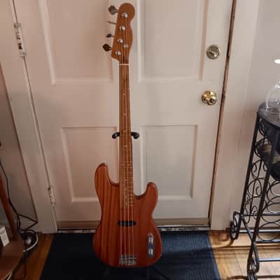 Custom Built 54 P-Bass - Honduran Mahogany - Canarywood on Sepele Neck - Custom Shop Pickup - "B Stock" image 2