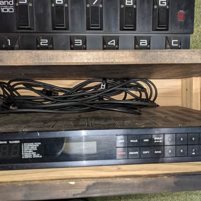 Roland GP-8 + foot controler FC100- 80's- Black