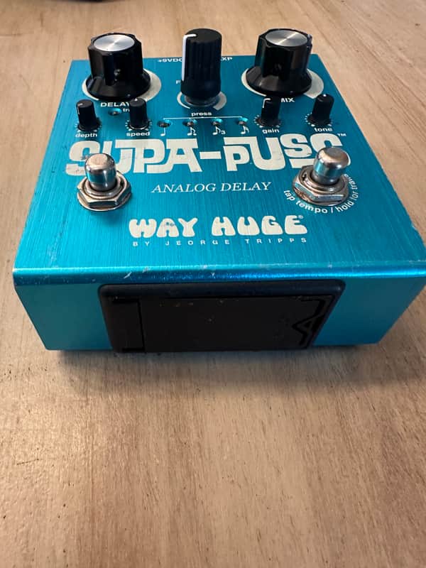 Way Huge WHE707 Supa-Puss Analog Delay 2013 - 2021 - Blue image 1