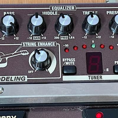 Boss AD-8 Acoustic Guitar Processor Pedal w/ Power Adapter, Excellent Condition image 3