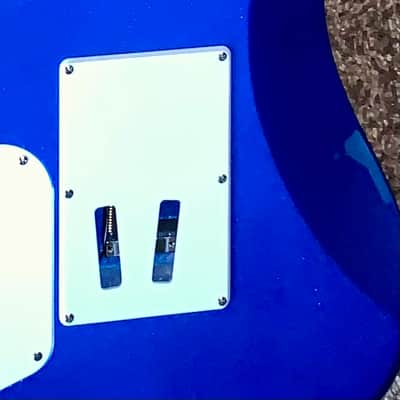 Kramer Pacer Classic electric guitar Floyd rose blue image 9
