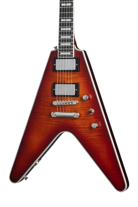 Epiphone Flying V Prophecy Aged Electric Guitar Bengal Tiger image 1