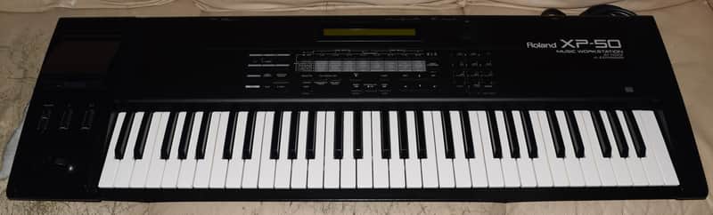 Roland XP-50 61-Key 64-Voice Music Workstation Keyboard 1995 - 1998 - Black image 1