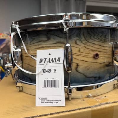Tama Star Walnut 14x6.5" Snare Drum - Indigo Japanese Sen Burst image 11