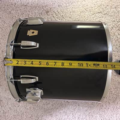 Ludwig Concert Toms 15” and 13” with Ludwig Double-Tom Stand - Black Cortex Finish image 22