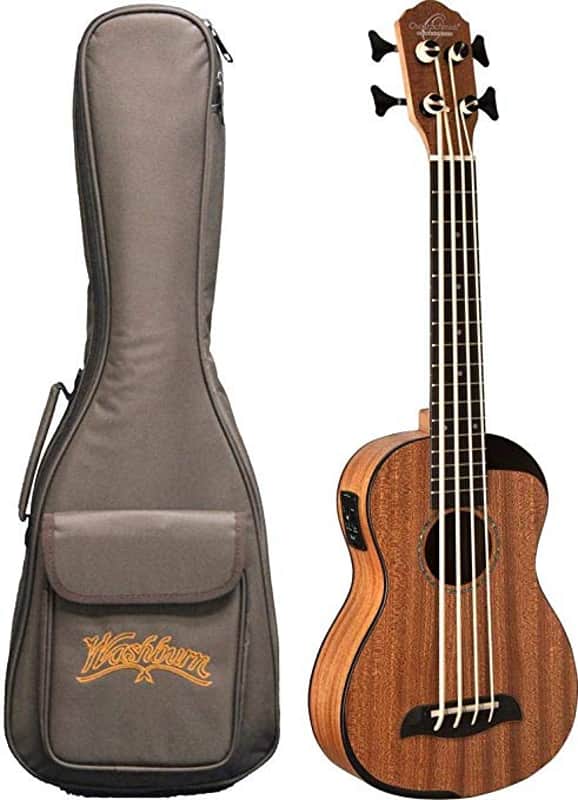 Oscar Schmidt OUB200K Comfort Series Bass Ukulele w/ Bag image 1