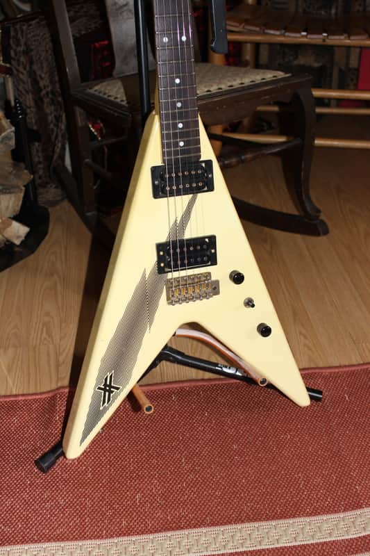 Vintage Aria Pro II Flying V XX Deluxe 1980's Matsumoku | Reverb