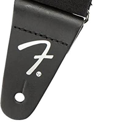 Genuine Fender SuperSoft 2" Wide Guitar Strap - Black - 099-0642-006 image 8