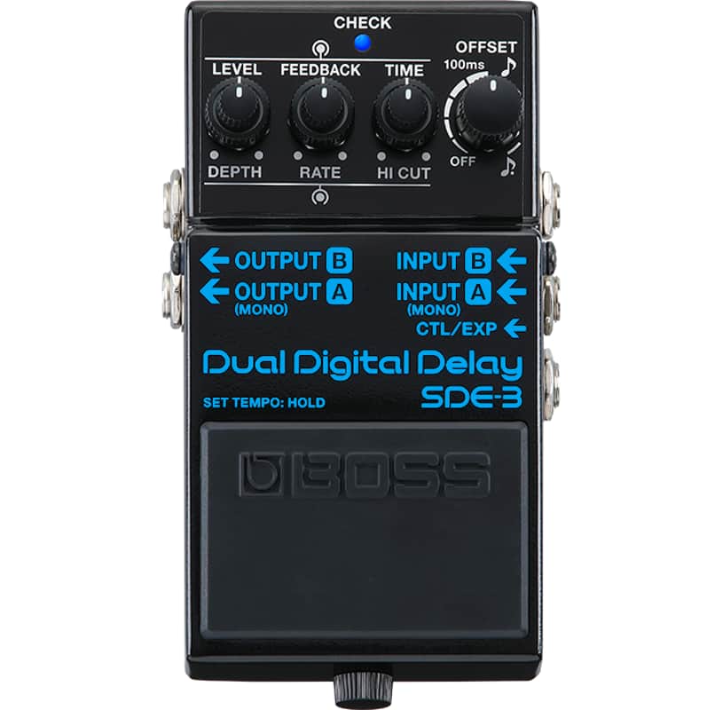 Boss SDE-3 Dual Digital Delay - Black image 1