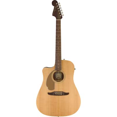 Fender Redondo Player Lefthand WN Natural - Lefthand Acoustic Guitar image 2