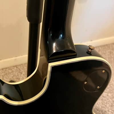 Gibson Custom Shop 2-Pickup '57 Les Paul Custom Black Beauty Reissue Ebony VOS image 9