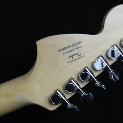 Custom Painted and Upgraded Fender Squier Strat - Aged and Worn With Graphics and Matching Headstock image 21