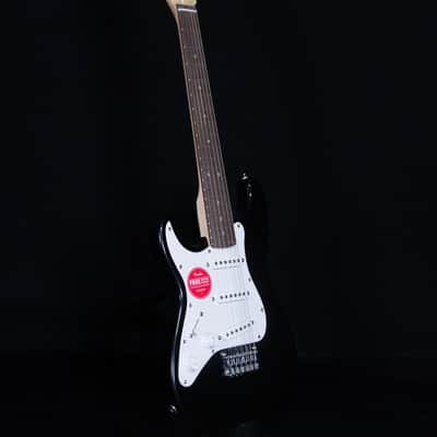 Squier Mini Stratocaster Left-Handed, Laurel FB, Black image 8