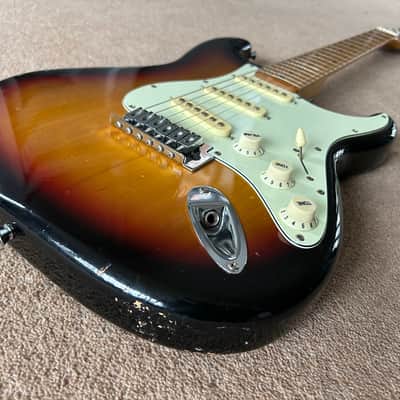 Richwood Stratocaster Unknown - Sunburst electric guitar image 1