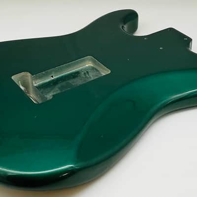 Show Me Nitro Finishes 4lbs 5oz Nitro Lacquer S-Style - Dark Sherwood Green image 10