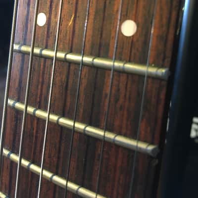 80s MIJ Aria Pro II RS Night Warrior with Tremolo arm image 20